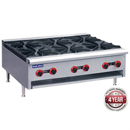 Gas Cook top 6 burner with Flame Failure - RB-6E